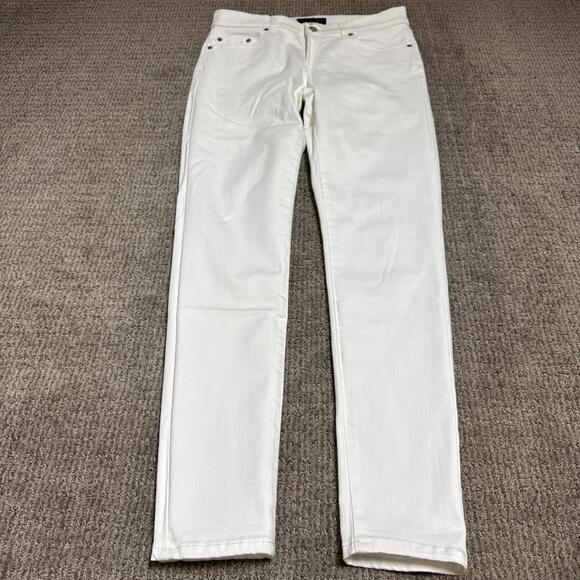 Banana Republic Jeans Skinny White Pockets Women’s Size 6 - Picture 6 of 12